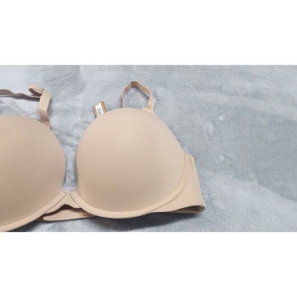 Skims 36DD Clay Beige Fits Everybody Push Up Demi Bra BA-DEM-9222 NWT - Picture 3 of 6